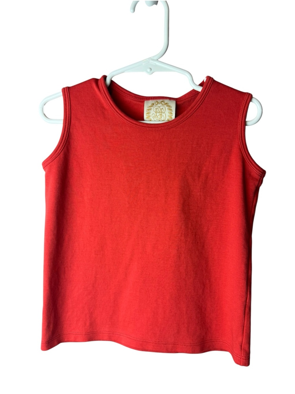 Beaufort Bonnet Co Red Tank Top Girls Kid Size 5